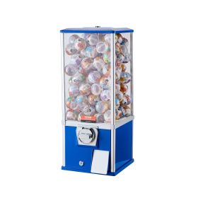 Gumball Machine for Kids, 25" Height Home Vending Machine, PS Bouncy Balls Dispenser, Hold 230 Capsule Toys